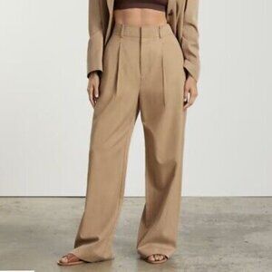 Everlane Way High Drape Pant Size 4S in Ash